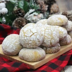 Pumpkin Crinkle Cookies